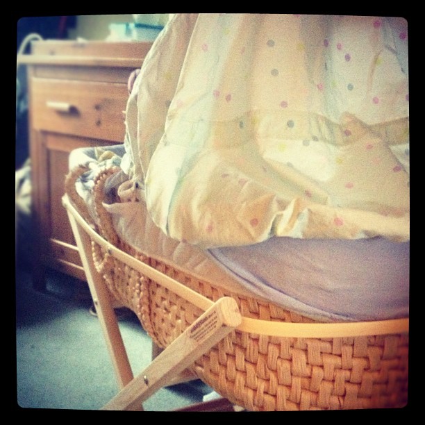 Today. I slept enough in the afternoon so I could see daddy lots in the evening!