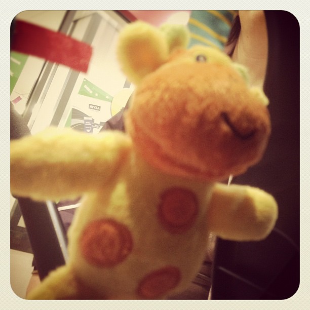 Mummy brought me a new toy today! I love my mummy!