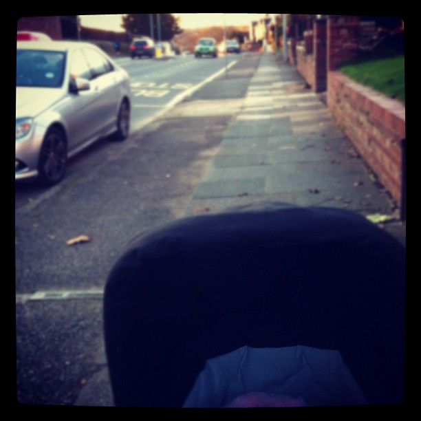 On way home from School!