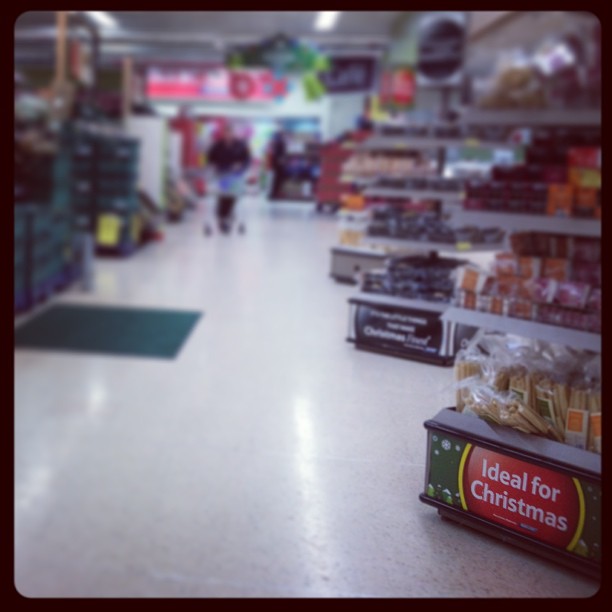 It seems that EVERYONE goes to big shops during this time of year!