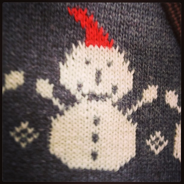 It's Mr Snowman!