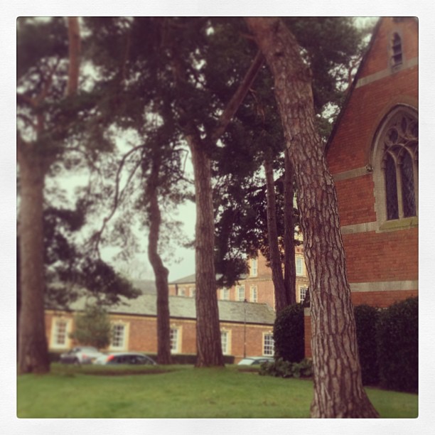 Mummy and Daddy go to church near here.
