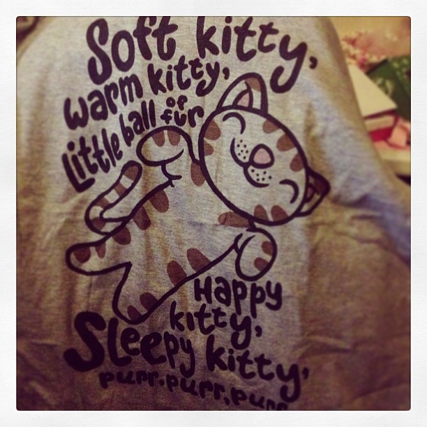 Oooo mummy got a new TShirt. It has a song on! #BigBangTheory