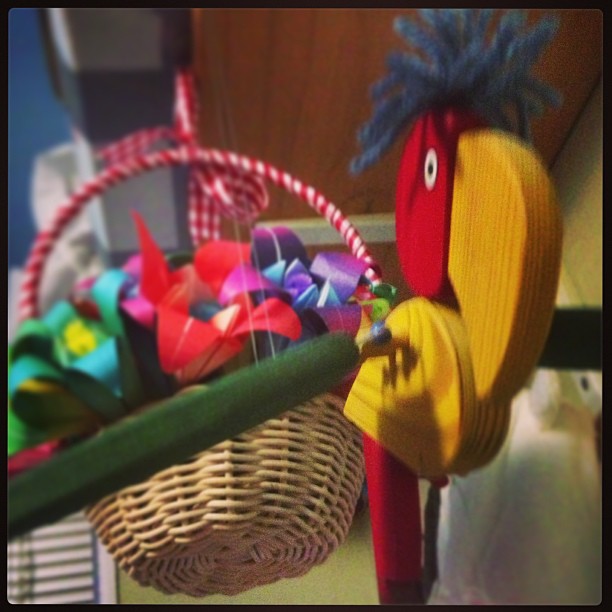 I'm being watched...