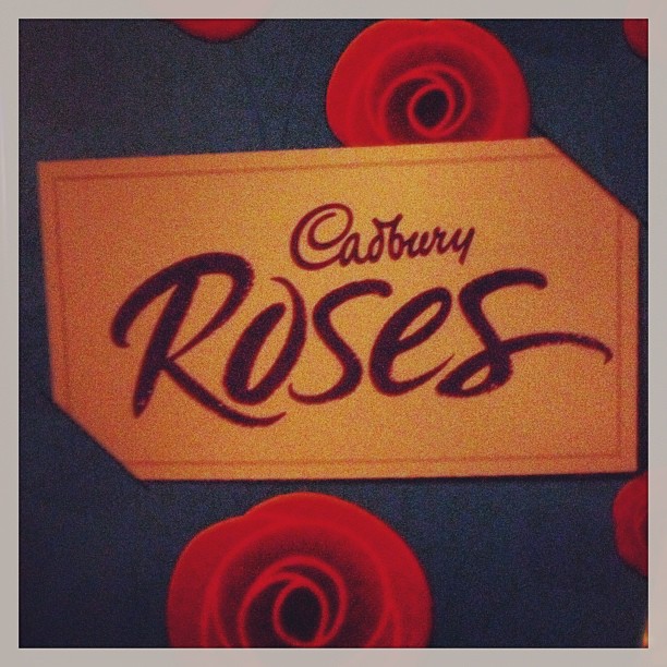 Daddy gave mummy a dozen Roses today. I'm not sure why...