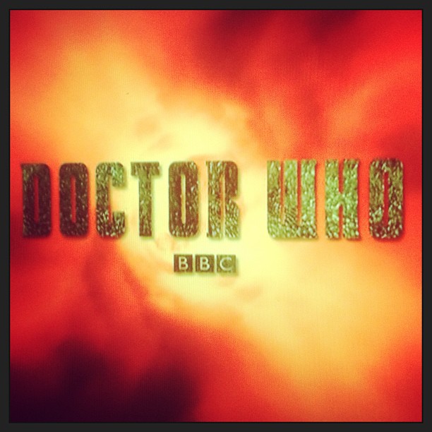 I watched #DoctorWho with daddy today