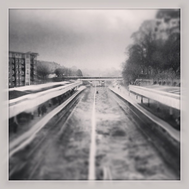 It was a wet day today!