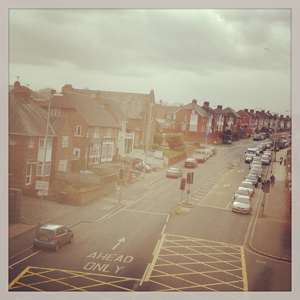 View from the train.