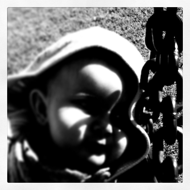 Hanging by the swings. #Moody #Baby