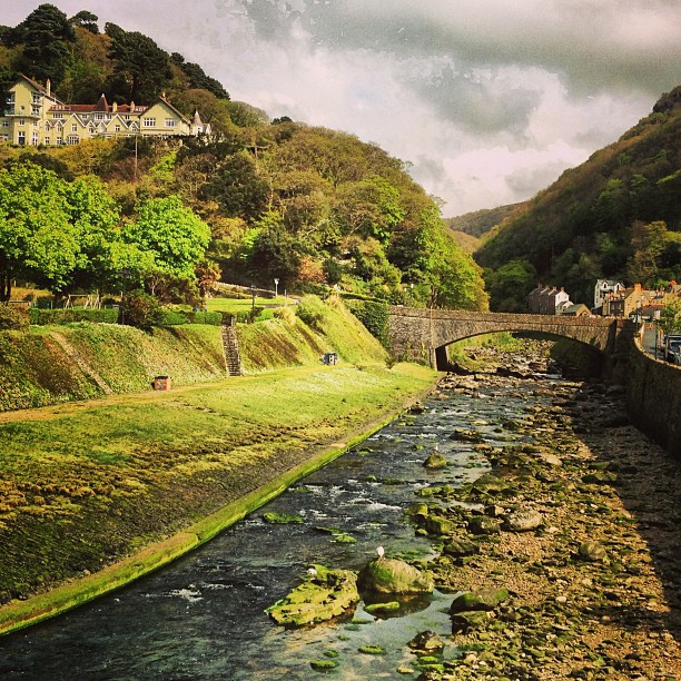 We went to Lynton today! #Devon #England #hdr