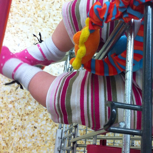 I went shopping with mummy!