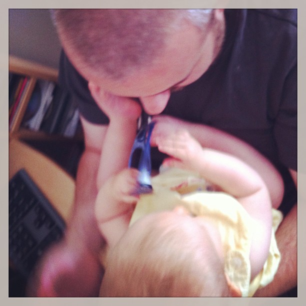 I had a lovely chat with Daddy today.